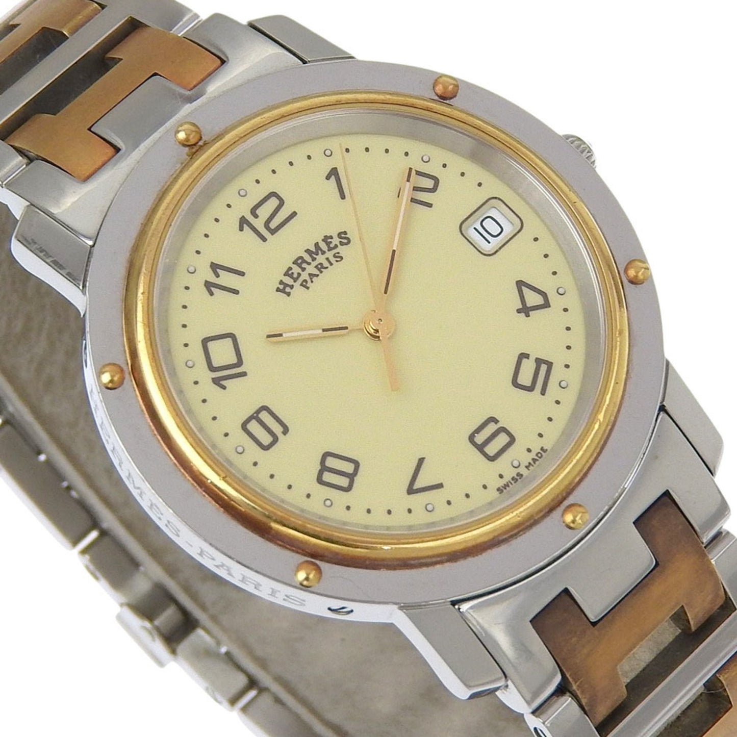 Herms Clipper Combination Watch Cl6.720