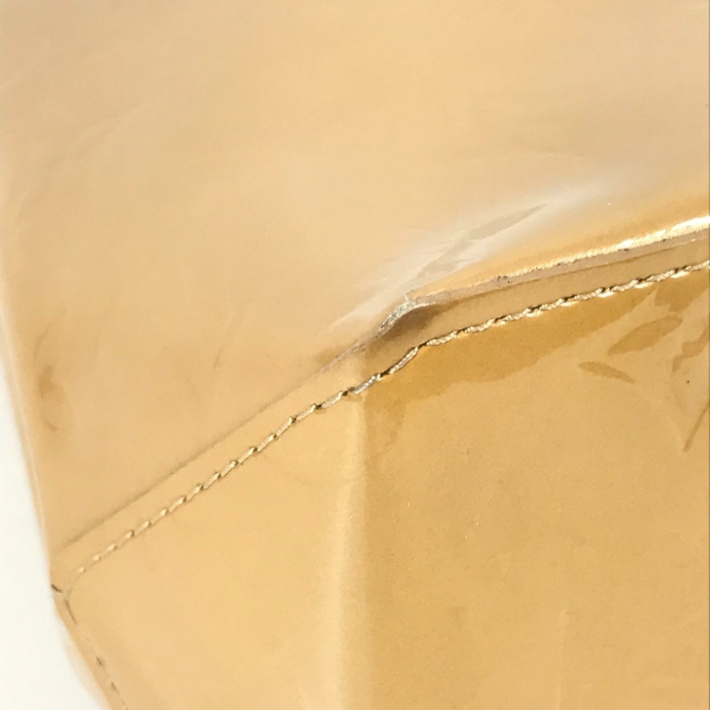 Louis Vuitton M91334 Monogram Vernis Reed Pm Tote Bag/Handbag In Canvas