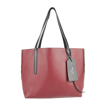 Jimmy Choo Jimmy Choo Twist East West Tote Bag Leather Black Bordeaux Handbag Shoulder Shopping