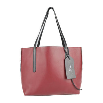 Jimmy Choo Jimmy Choo Twist East West Tote Bag Leather Black Bordeaux Handbag Shoulder Shopping