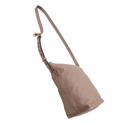 Loewe Women'S Anagram Leather Shoulder Bag In Cocoa Brown
