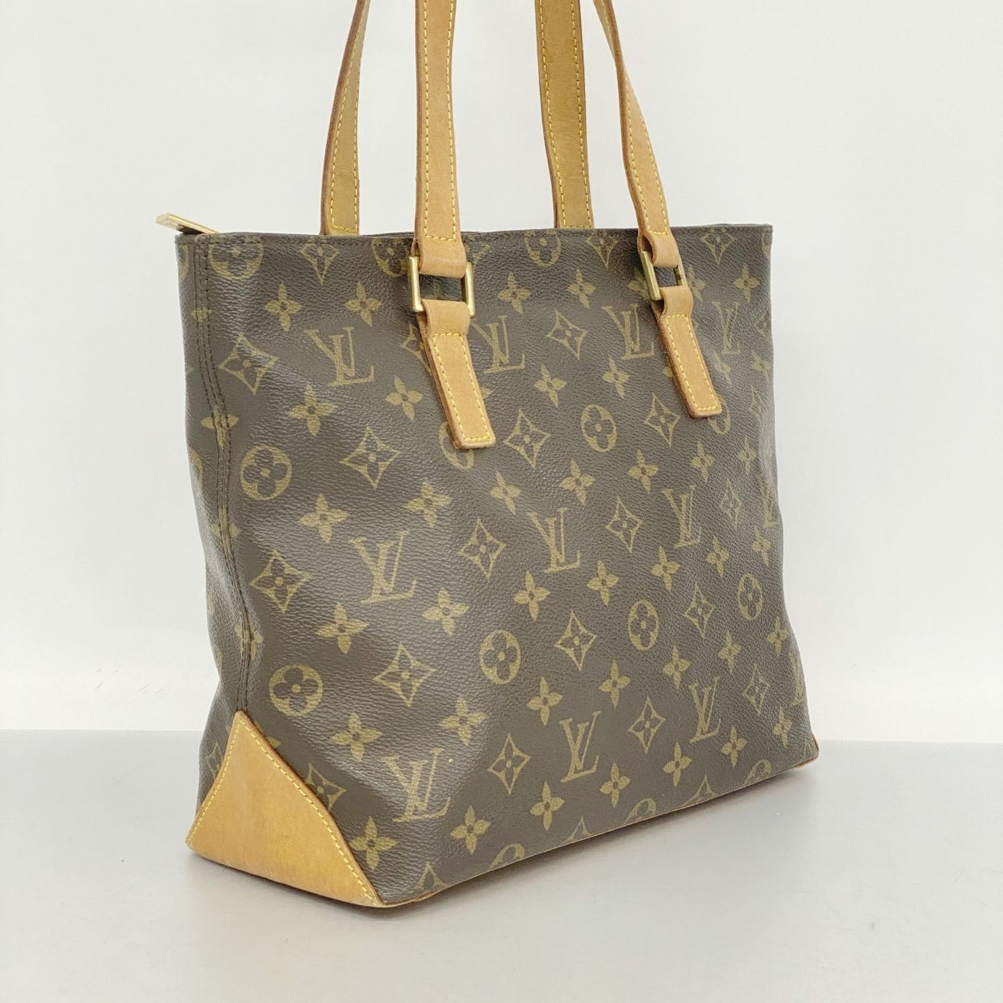 Louis Vuitton Monogram Cabas Piano Tote Bag M51148 Brown