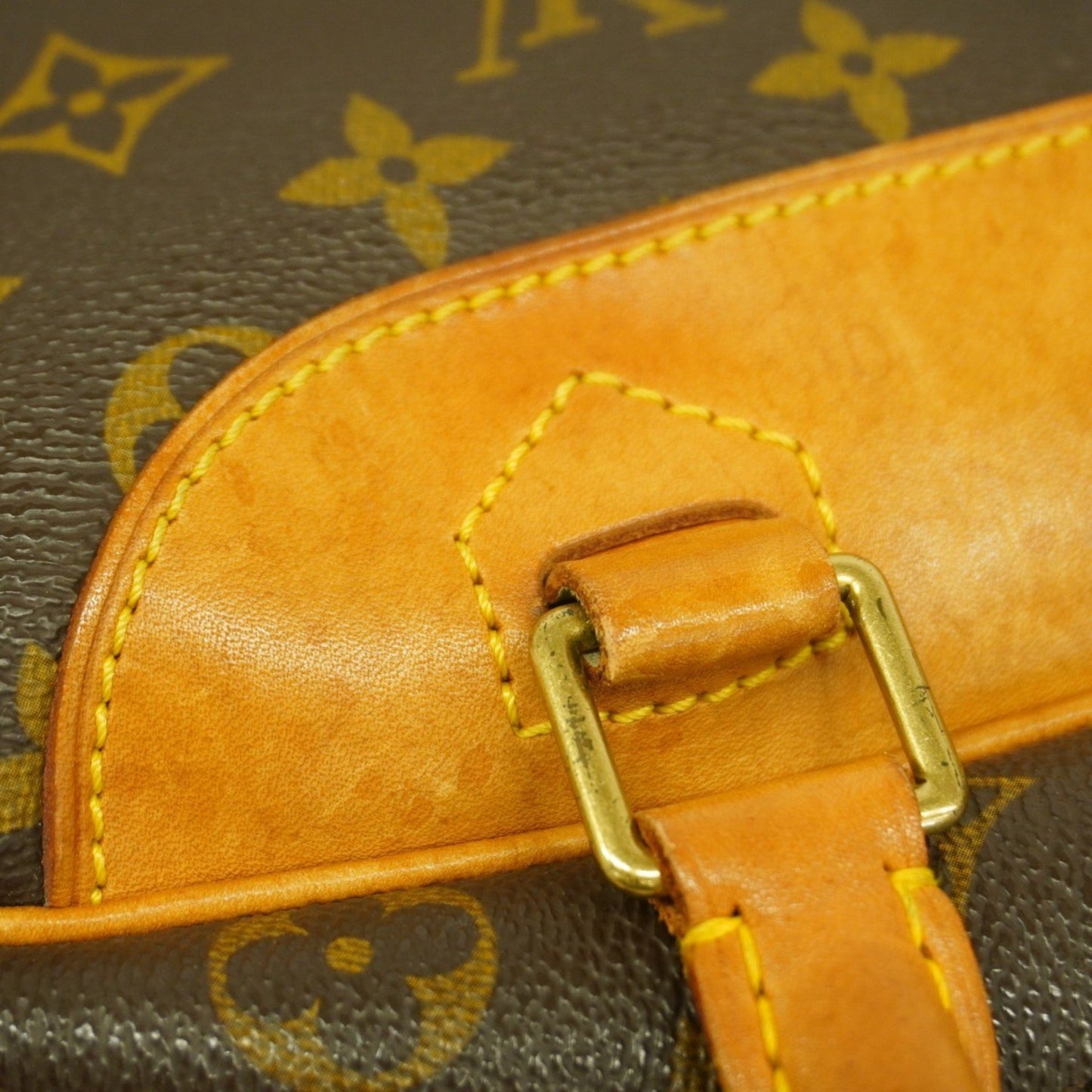 Louis Vuitton Monogram Deauville Handbag M47270 Brown