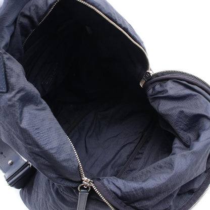 Chanel Matelasse Backpack Nylon Leather