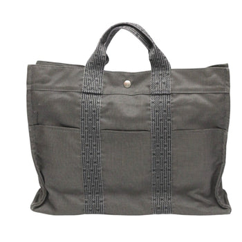 Hermes Tote Bag Mm Air Line Canvas Grey