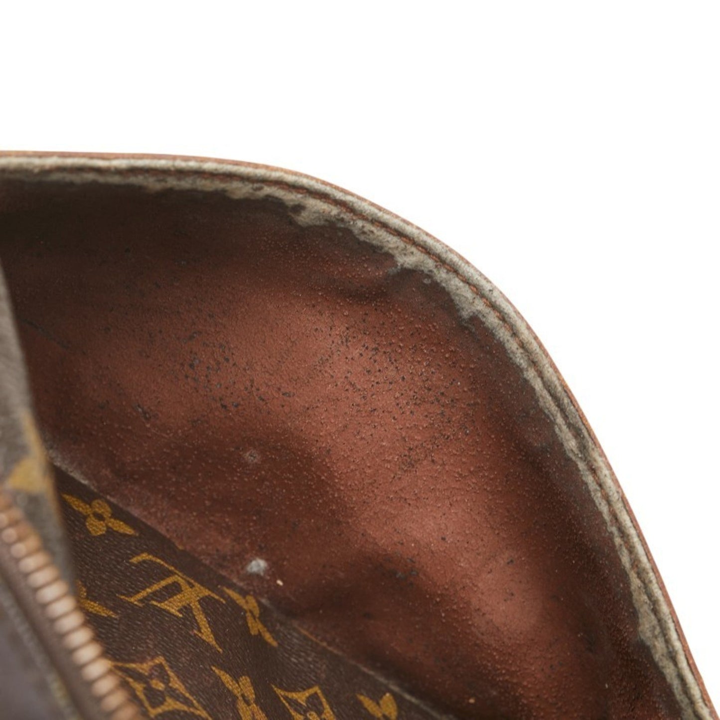 Louis Vuitton Monogram Compigne 23 Second Bag M51847 Brown Leather