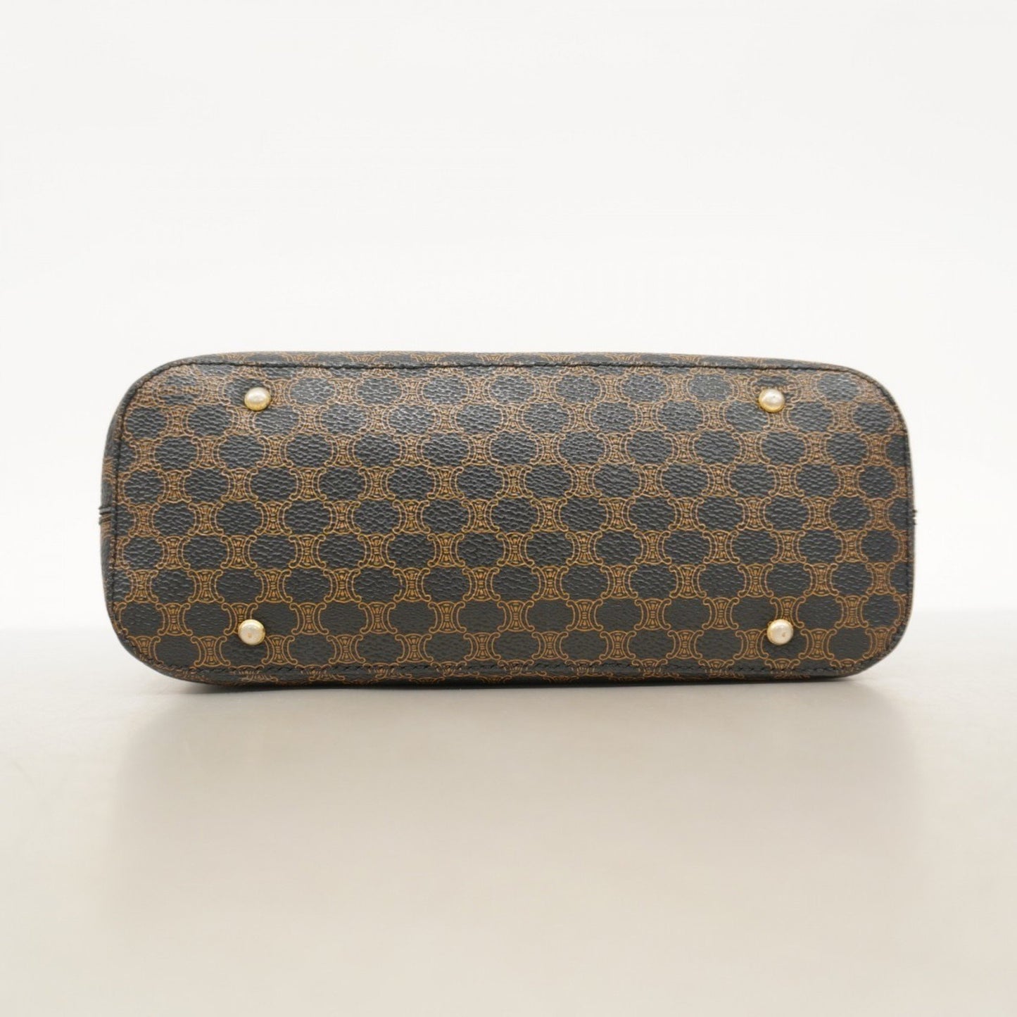 Celine Shoulder Bag Macadam Black