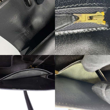 Hermes Drag 30 Box Scarf Leather Handbag