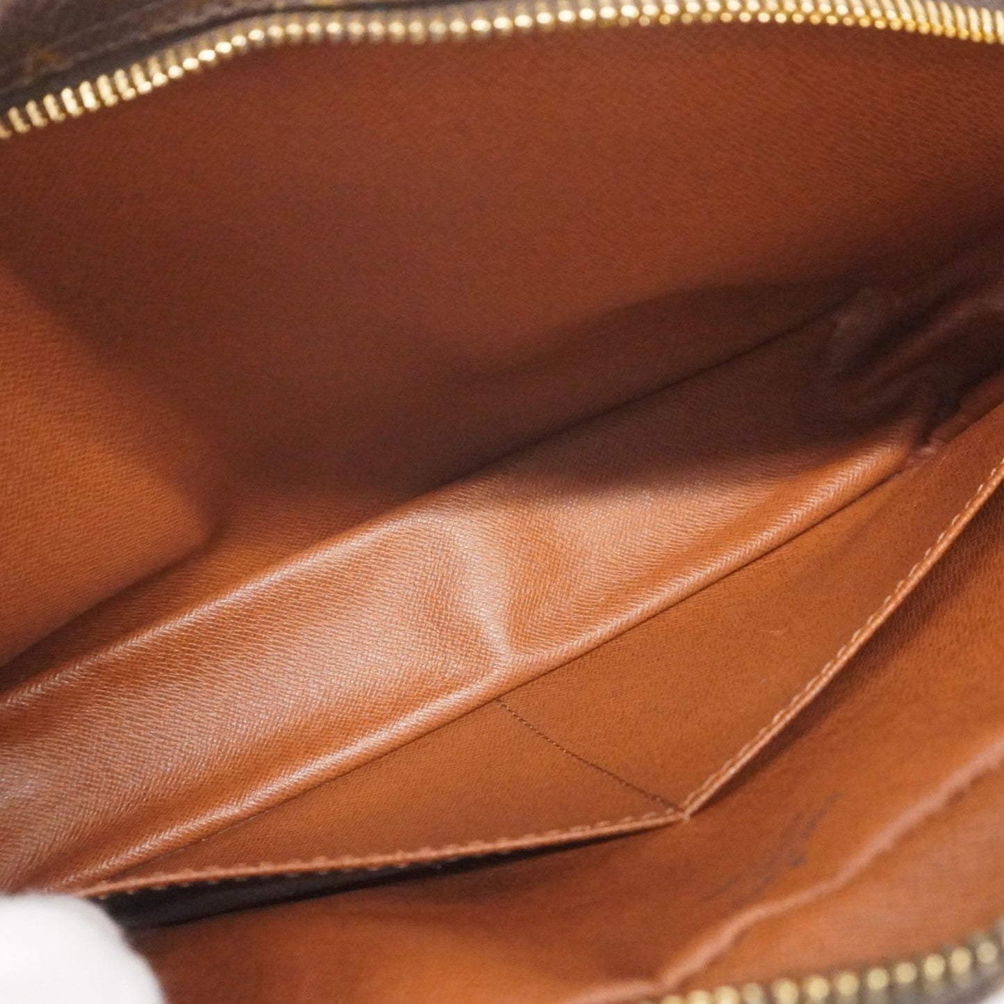 Louis Vuitton Monogram Compigne 28 Clutch Bag M51845 Brown