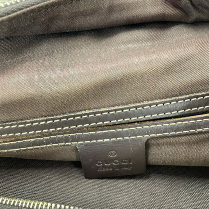 Gucci 201446 Shoulder Bag Brown Gg Supreme Canvas