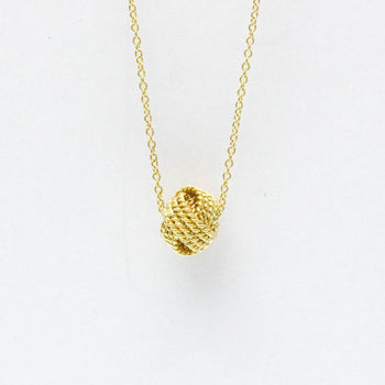 Tiffany Somerset Knot Twist Necklace Yellow Gold (18K) No Stone Men