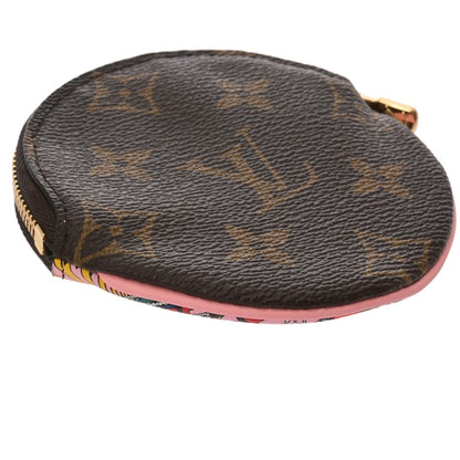 Louis Vuitton Monogram Porte Monnaie Long Vivienne Amusement Park Brown M69749 Women'S Canvas Coin