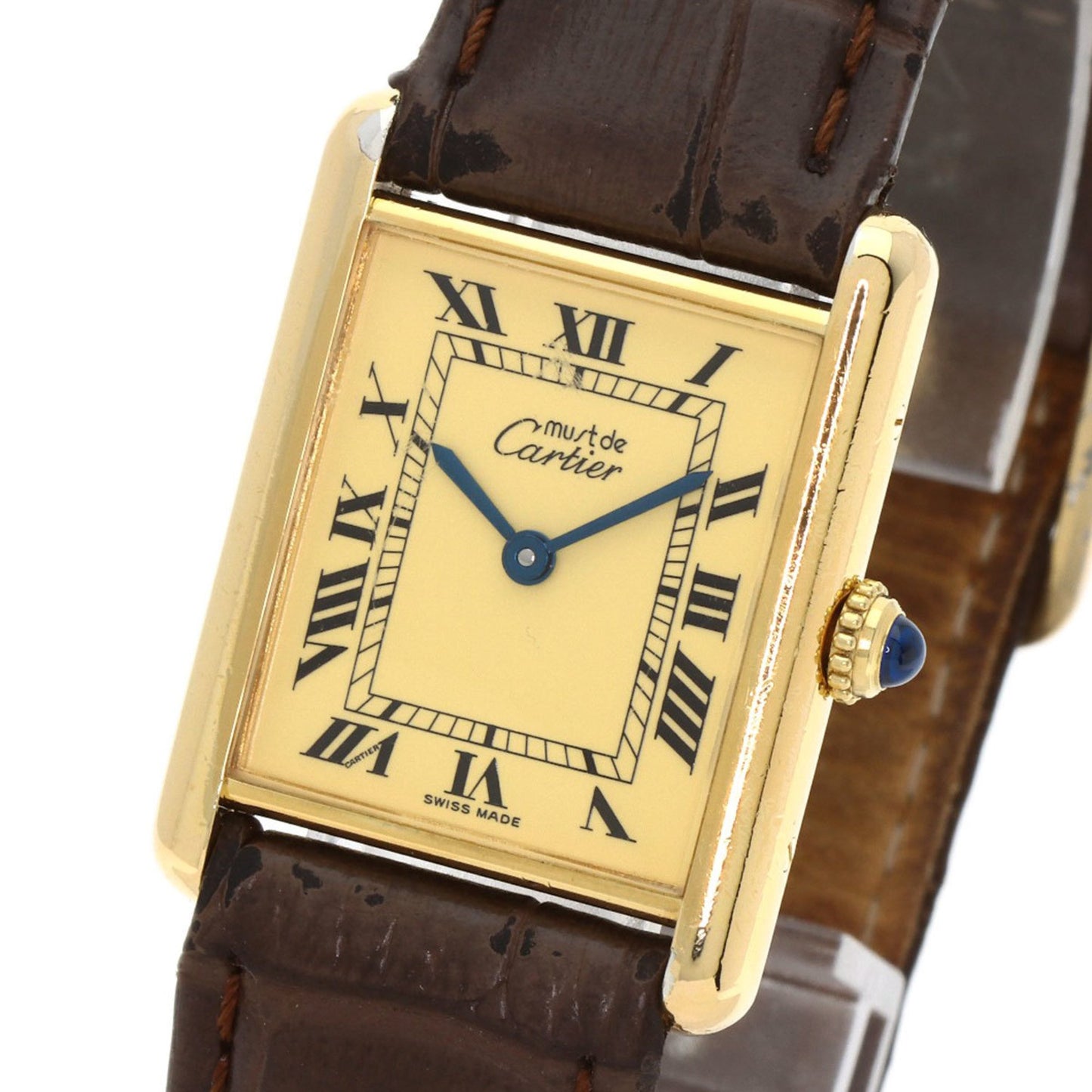 Cartier Must Tank Vermeil Watch