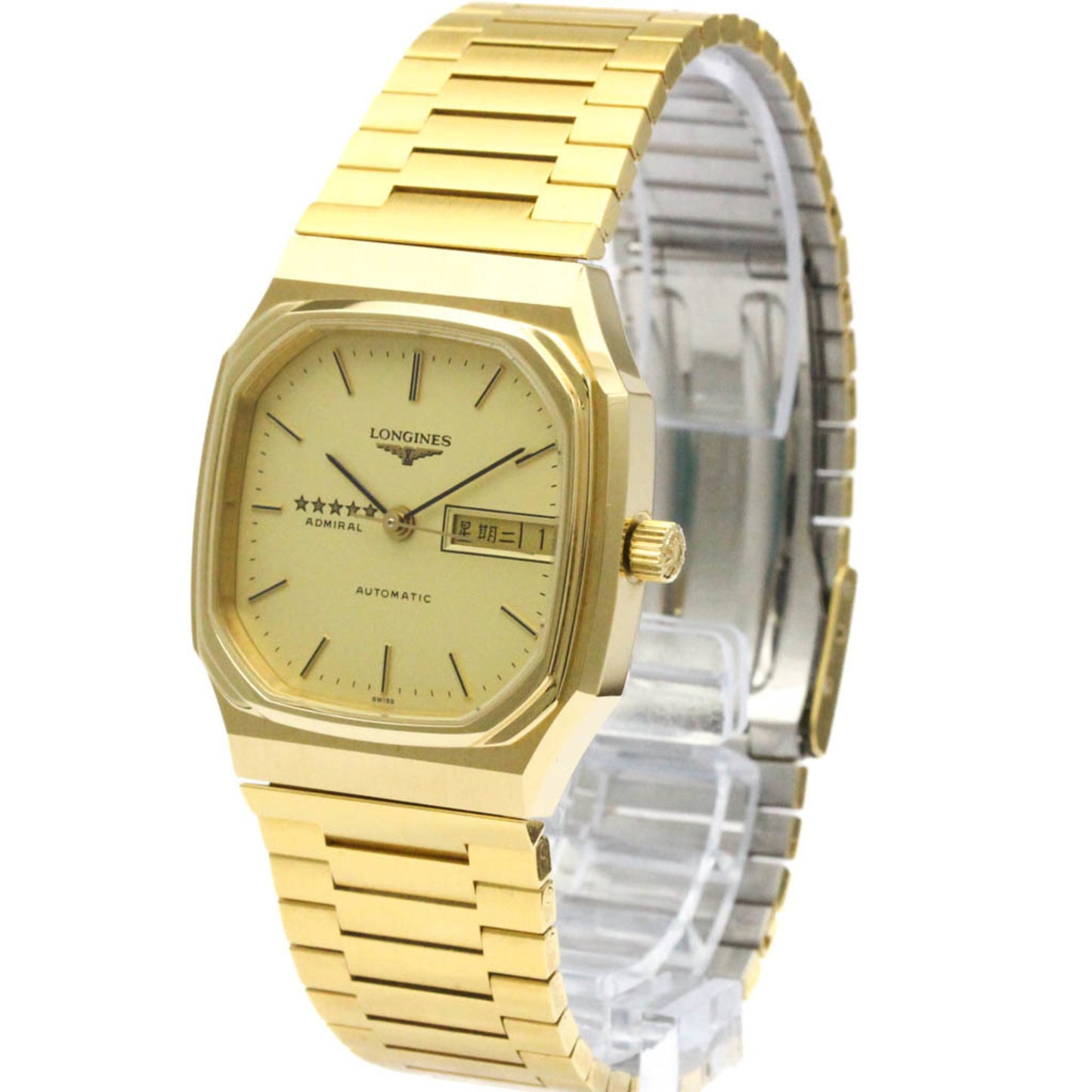 Longines Admiral Gold Plated Automatic