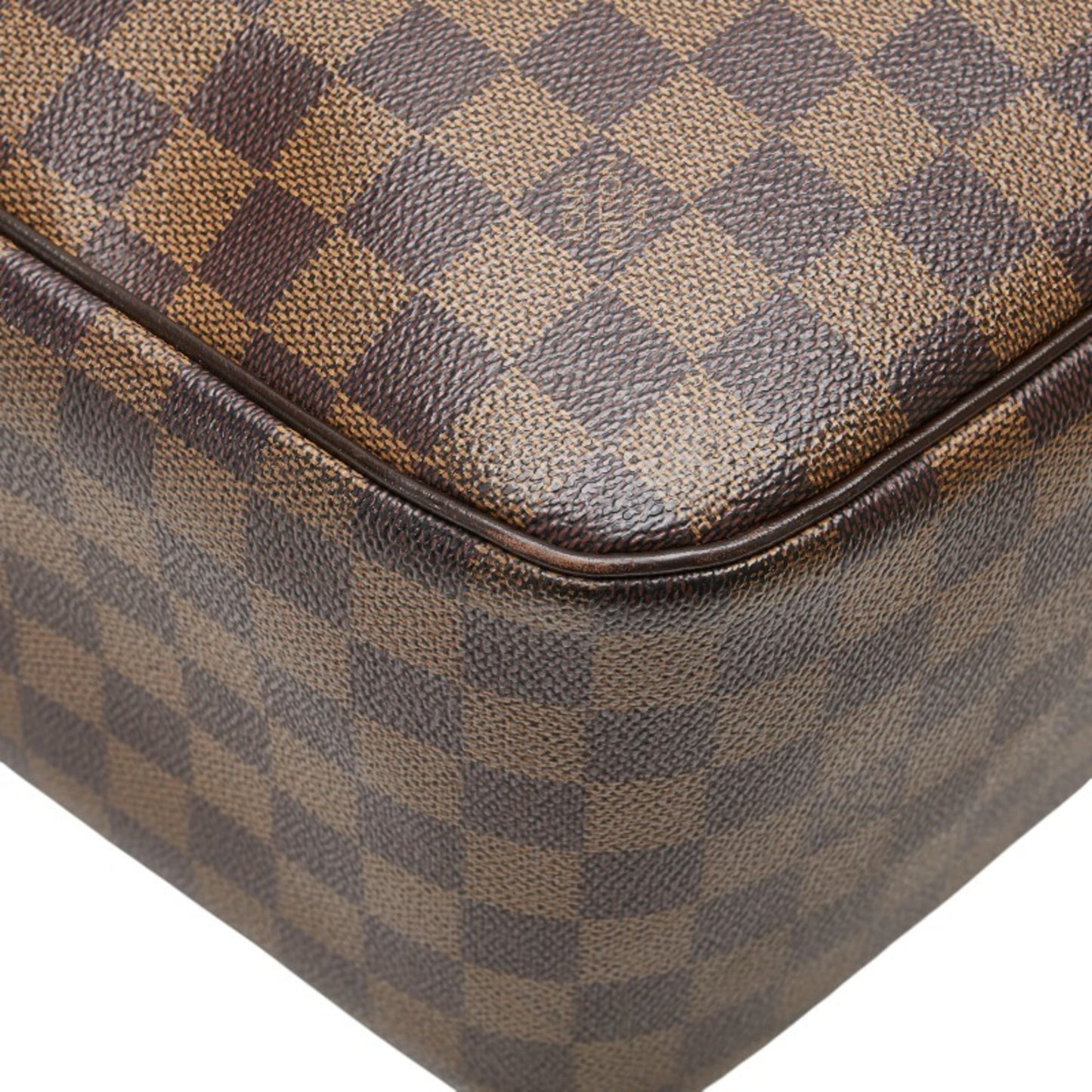 Louis Vuitton Damier Parioli Gm Tote Bag N51124 Ebene Brown Leather