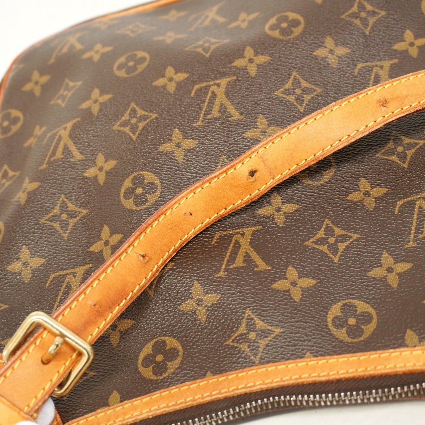 Louis Vuitton Monogram Odeon Pm Shoulder Bag M56390 Brown