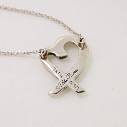 Tiffany Loving Heart Necklace