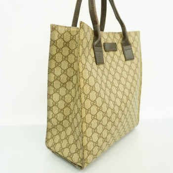 Gucci Gg Supreme Tote Bag 91249 Brown