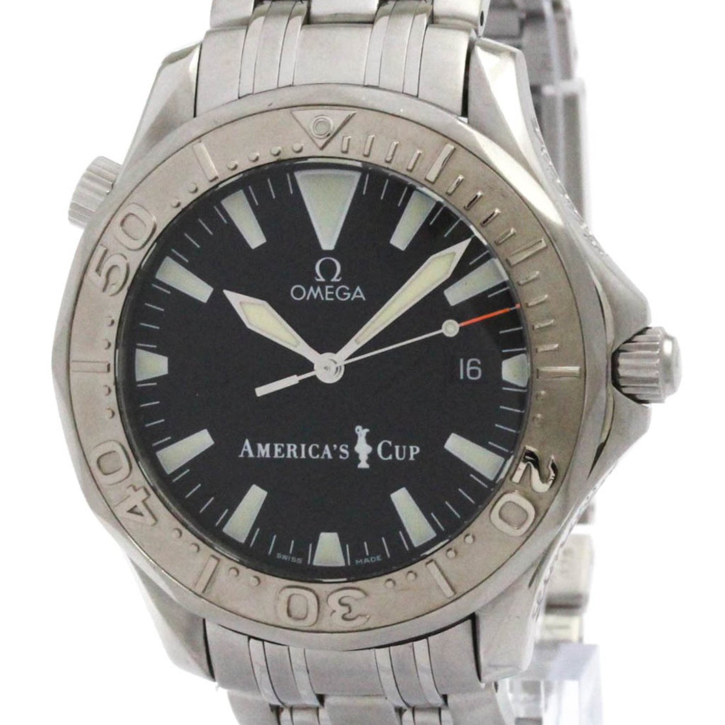 Omega Seamaster Professional 300M Americas Cup Watch 2533.50 Polished