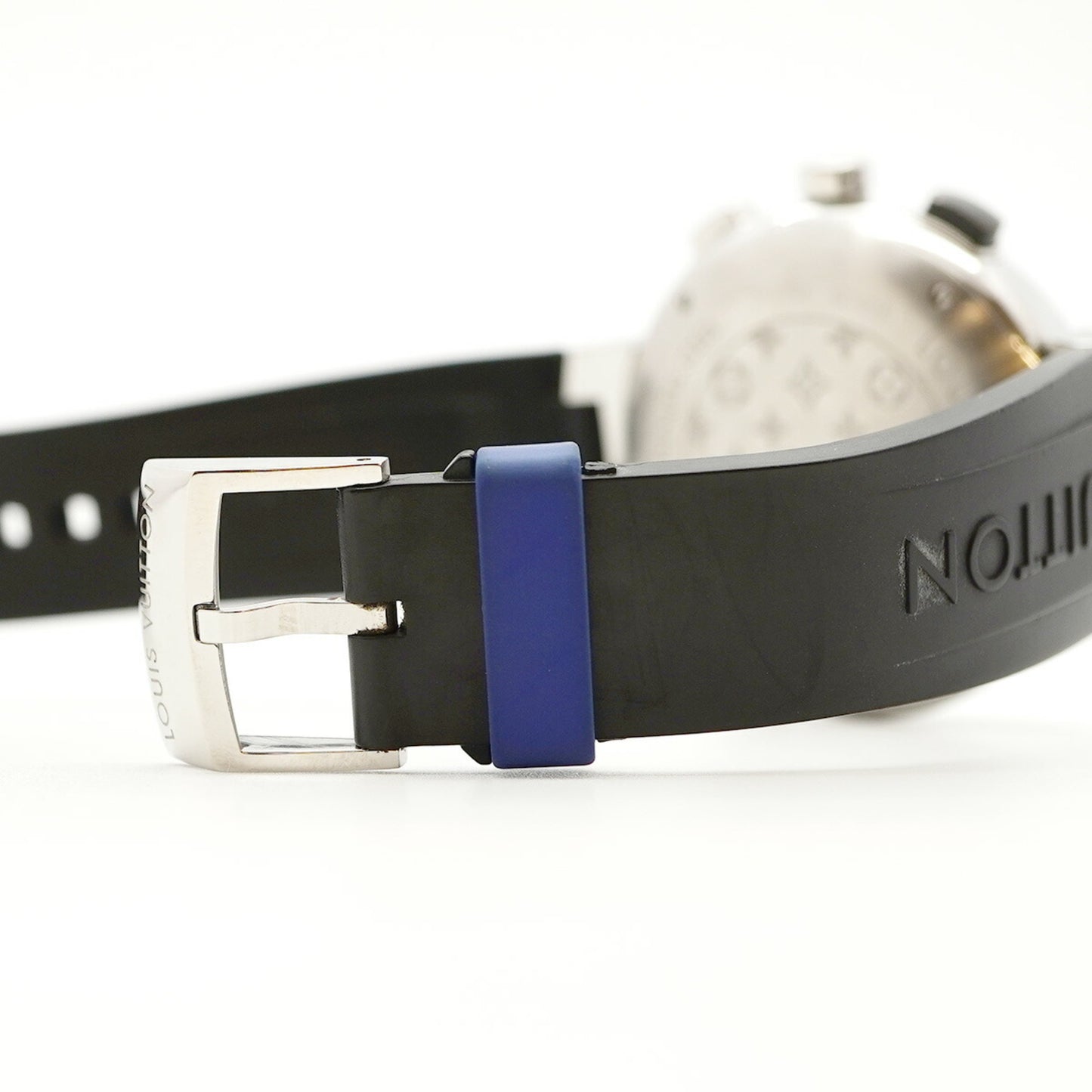 Louis Vuitton Tambour Q102D Navy Dial