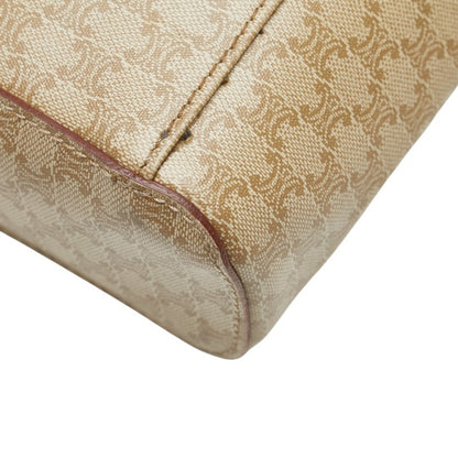 Celine Macadam Vanity Bag In Beige