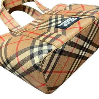 Burberry London Appliqu Check 2-Way Bag