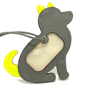 Louis Vuitton M63280 Monogram Titanium Porte Address Dog Pop-Up Limited Edition Charm Canvas
