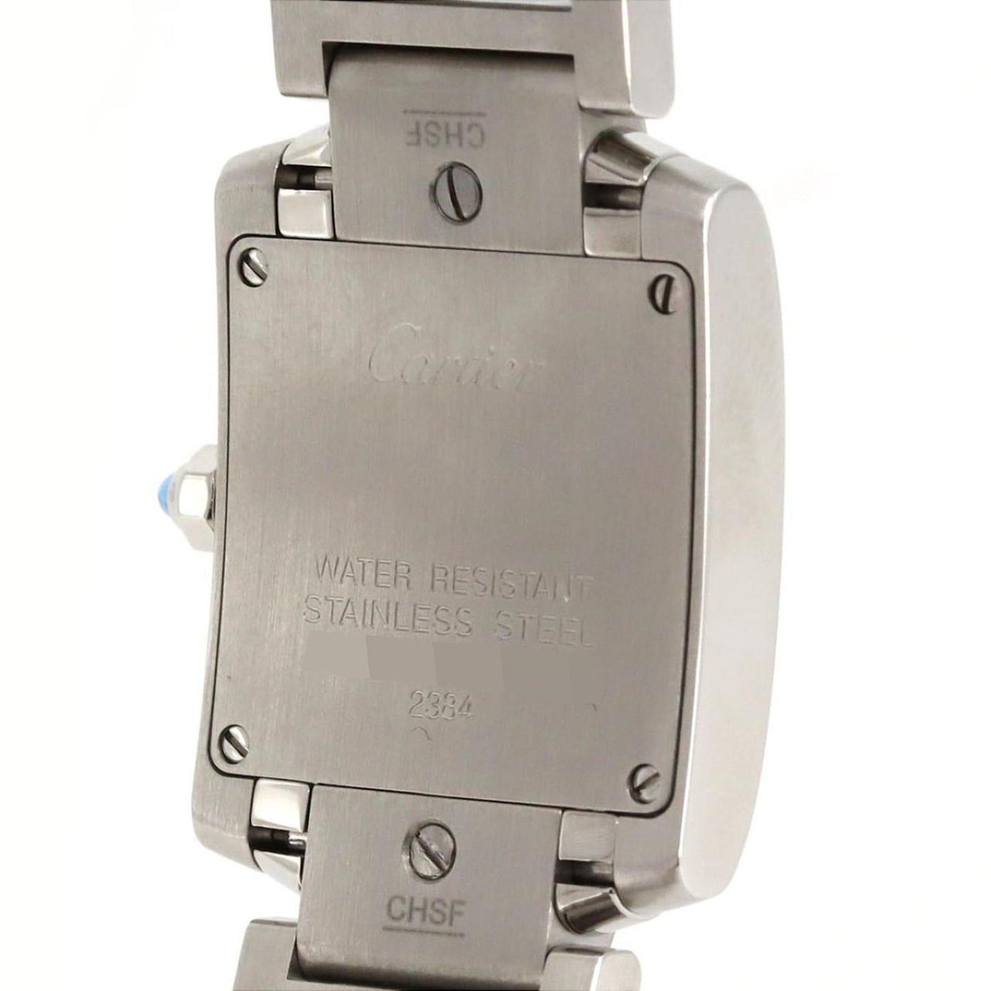 Cartier Tank Franaise Sm W51008Q3 Stainless Steel Quartz Watch