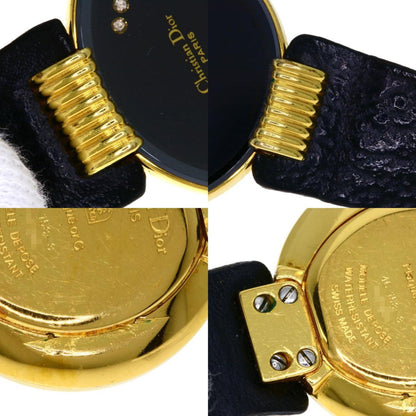 Christian Dior 46.153-3 Gp/Leather