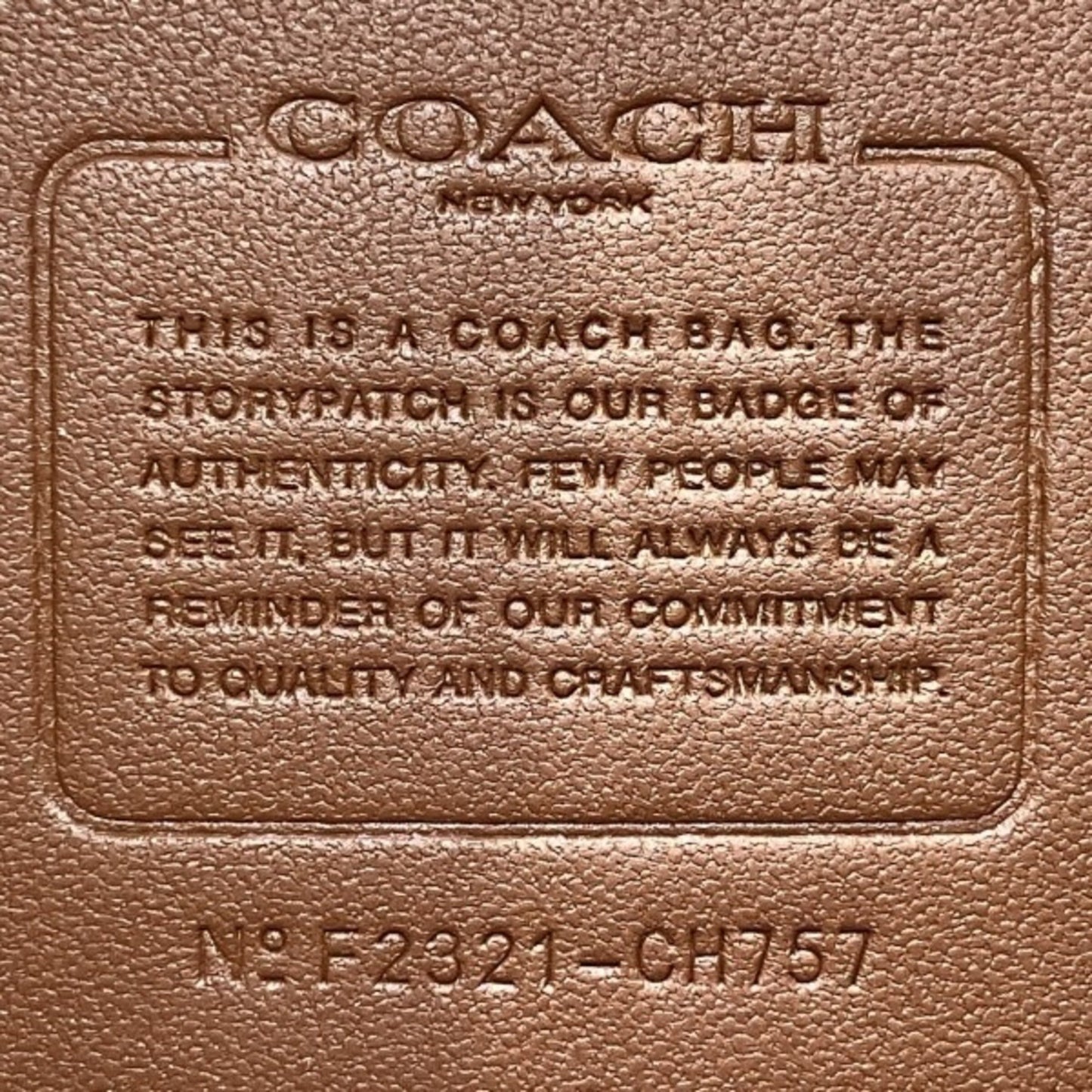 Coach Related Tote Ch757 Leather Bag