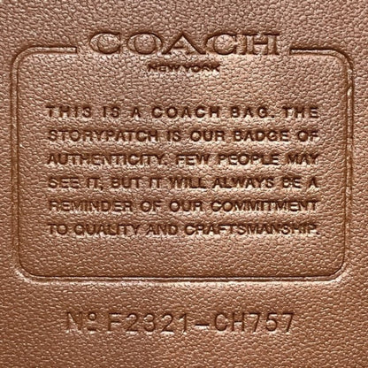 Coach Related Tote Ch757 Leather Bag