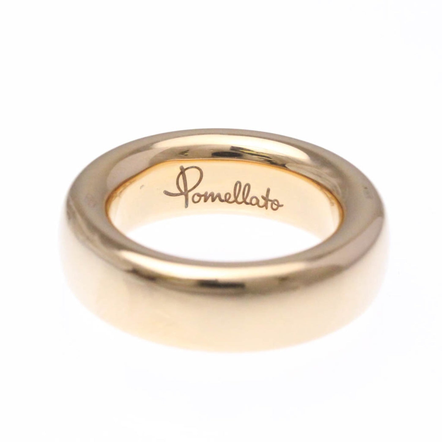 Pomellato Iconica Ring Slim Pac4001-O7000-00000 Pink Gold (18K) Fashion No Stone Band Ring Pink Gold