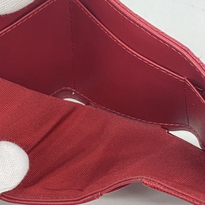 Chanel Matelasse Caviar Leather Tri-Fold Wallet