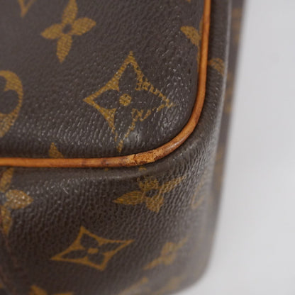 Louis Vuitton Monogram Deauville Handbag M47270 Brown