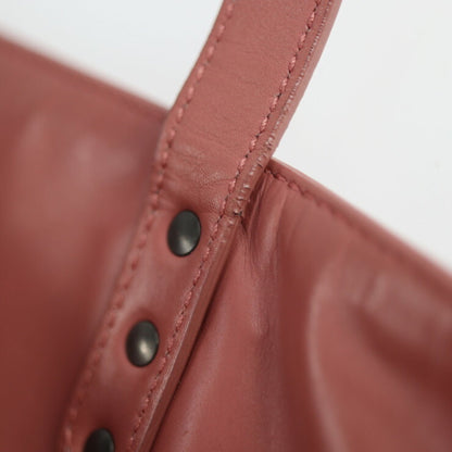 Bottega Veneta Bottega Veneta Intrecciato Tote Bag 386812 Leather Pink