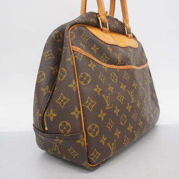 Louis Vuitton Monogram Deauville Handbag M47270 Brown