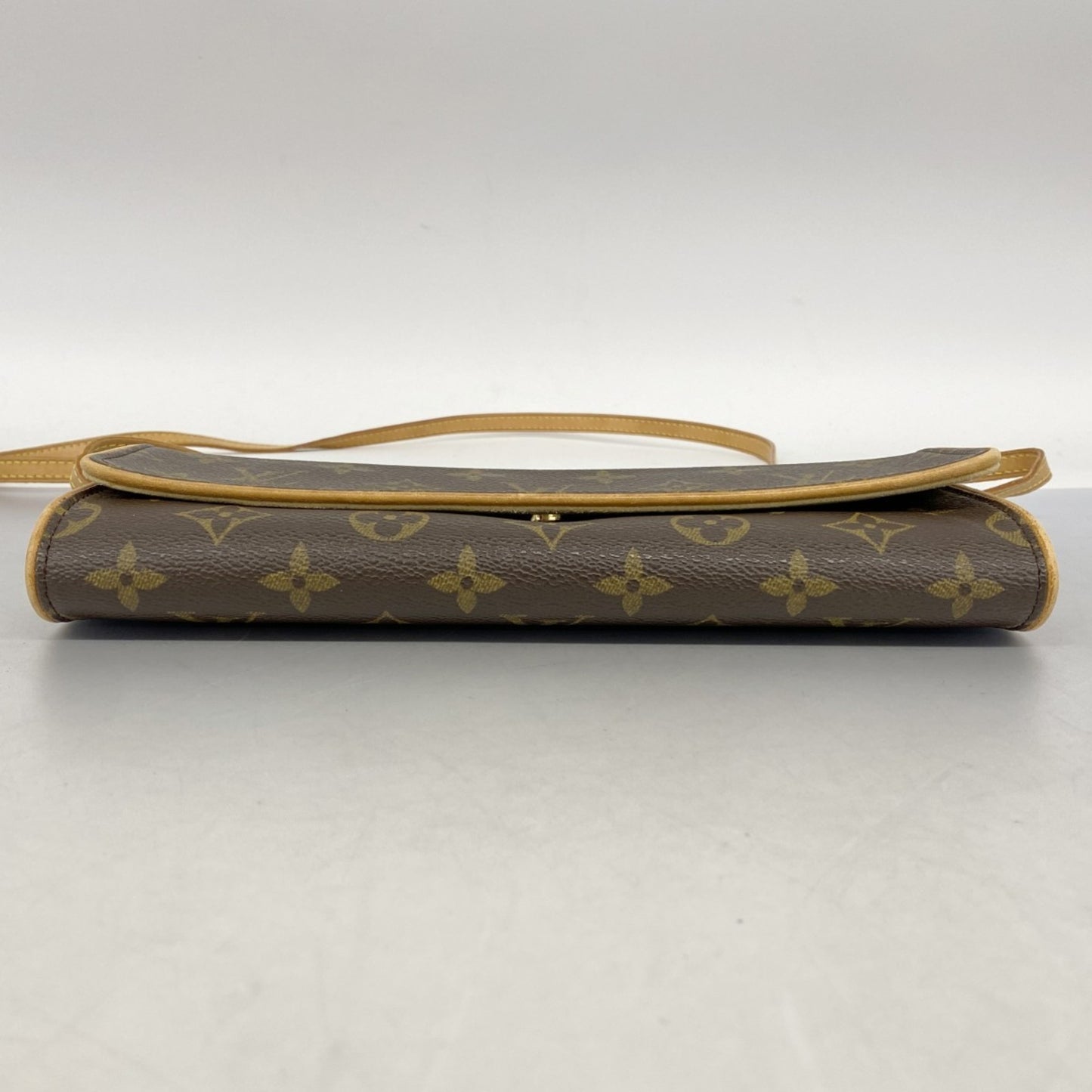 Louis Vuitton Monogram Pochette Twin Gm Shoulder Bag M51852 Brown