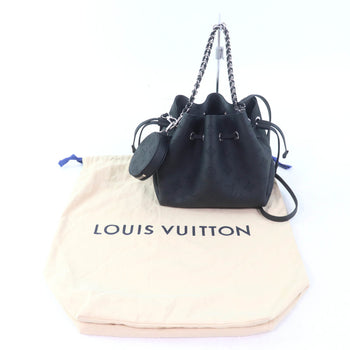 Louis Vuitton M57070 Bella Noir Mahina Leather 2-Way Shoulder Bag