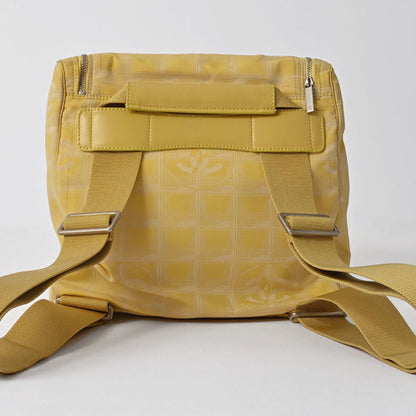 Chanel New Travel Line Shoulder Bag Yellow A15958