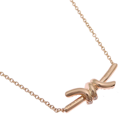 Tiffany Knot Small Pendant Diamond