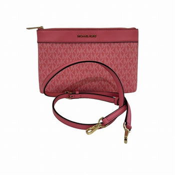 Michael Kors Pink Leather Shoulder Bag