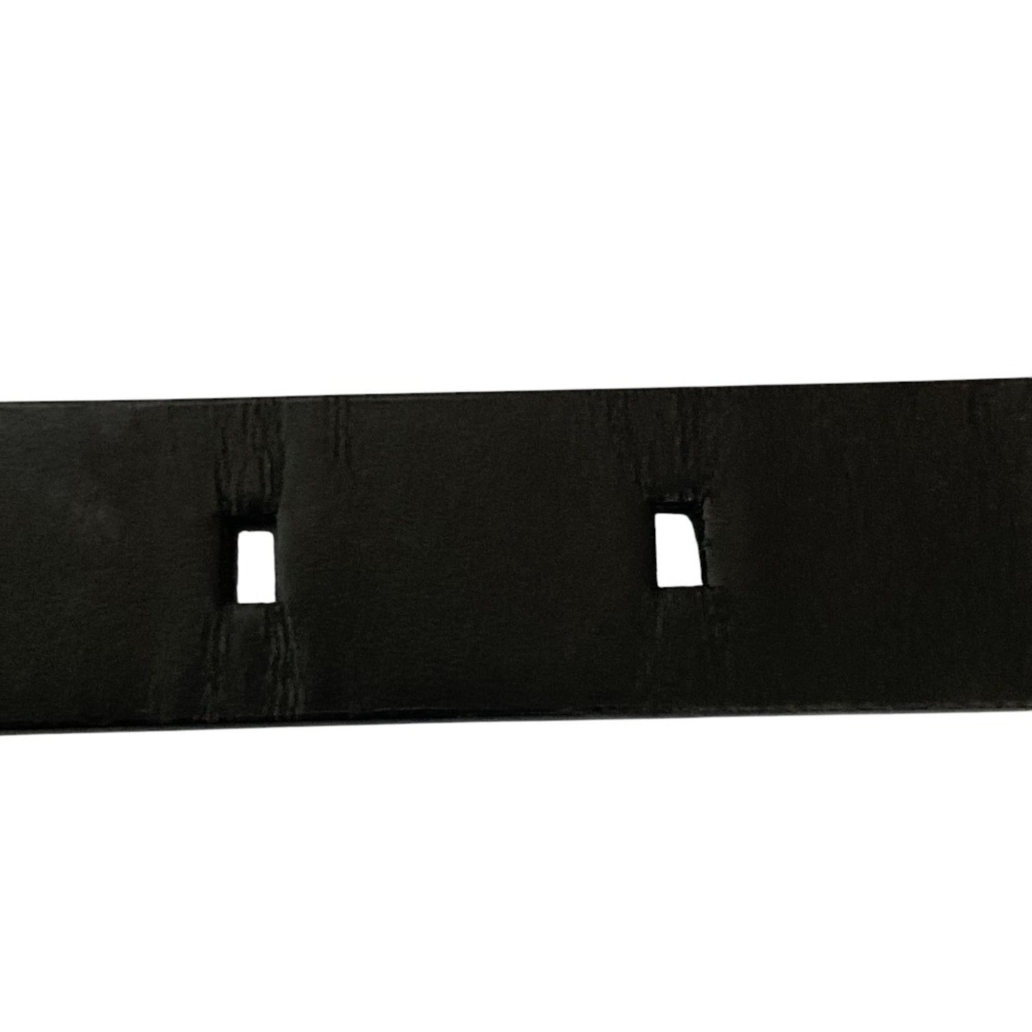 Gucci Silver Buckle Leather Belt