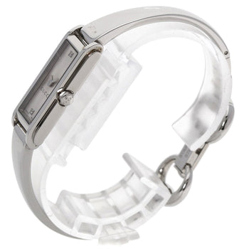 Gucci 109 Square Face 2P Diamond Watch Stainless Steel/Ss