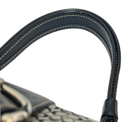 Coach Soho Mini Signature Handbag 7078 Black Leather Canvas Soho Mikunigaoka Store It9Dlg7Ozjg8