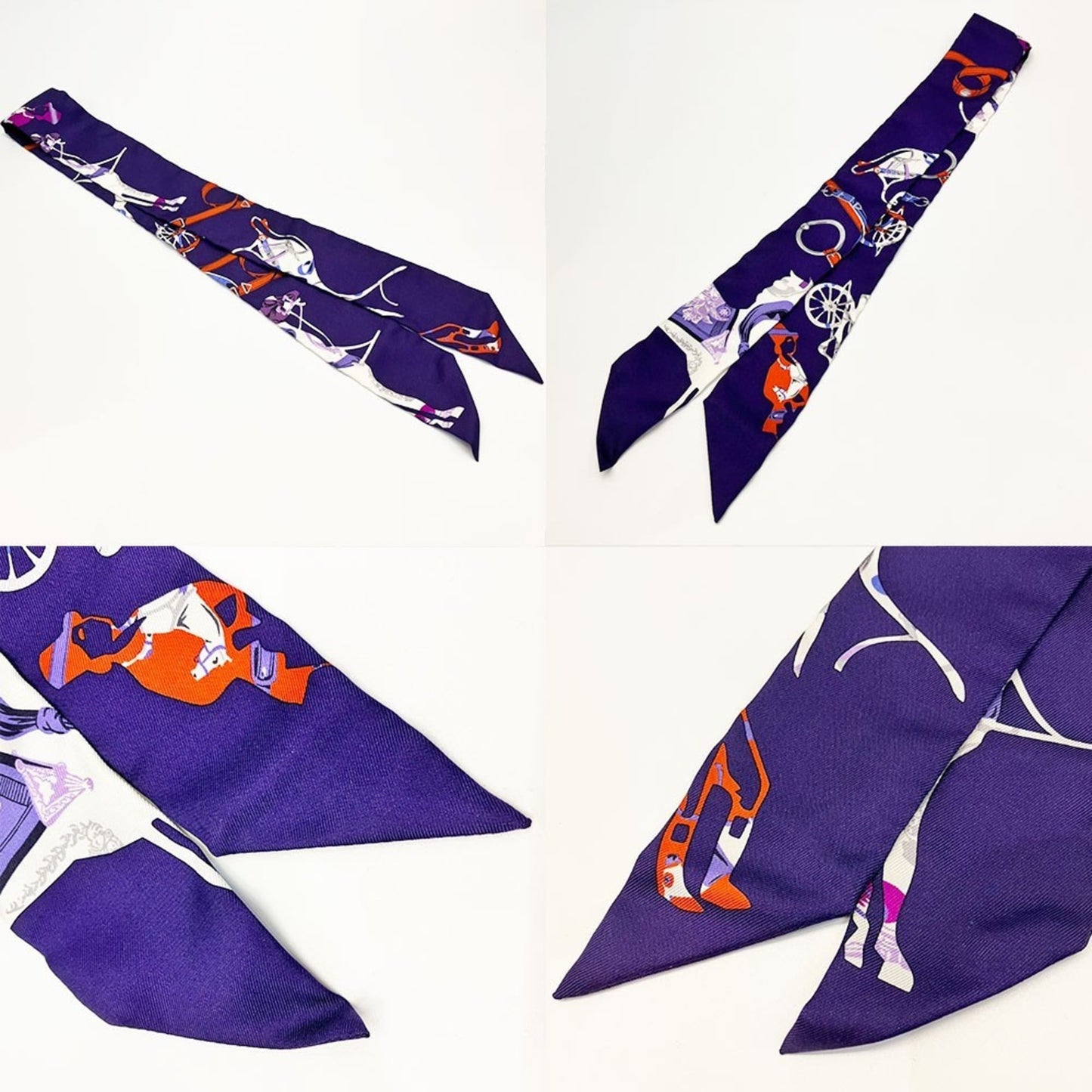 100% Hermes Scarf Silk