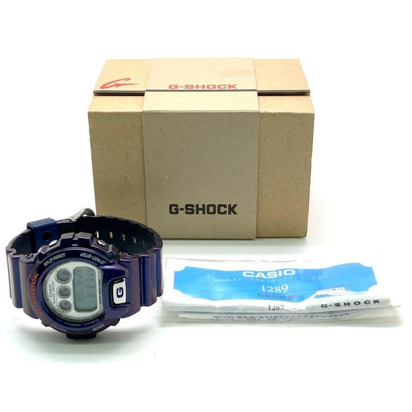 G-Shock Casio Dw-6900Fl-6M Metallic-G Watch With Polarized Metallic Paint