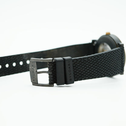 Bvlgari Solotempo 102931 Bb41Sb Black Dial