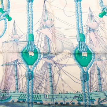 Hermes Herms Carr 90 Tribord Sailing Ship Scarf