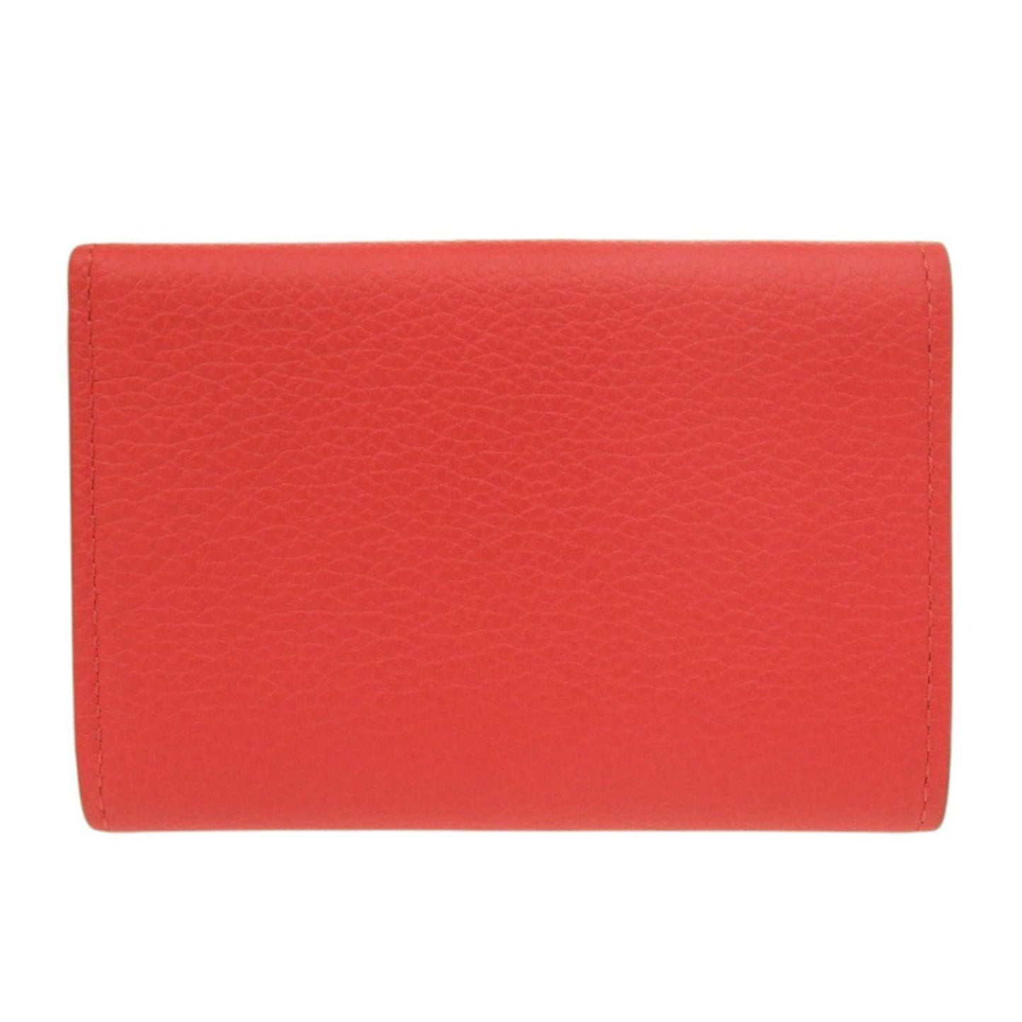 Like New Louis Vuitton Portefeuille Rock Mini M67860 Leather Tri-Fold Wallet Red Lv 0393 Louis