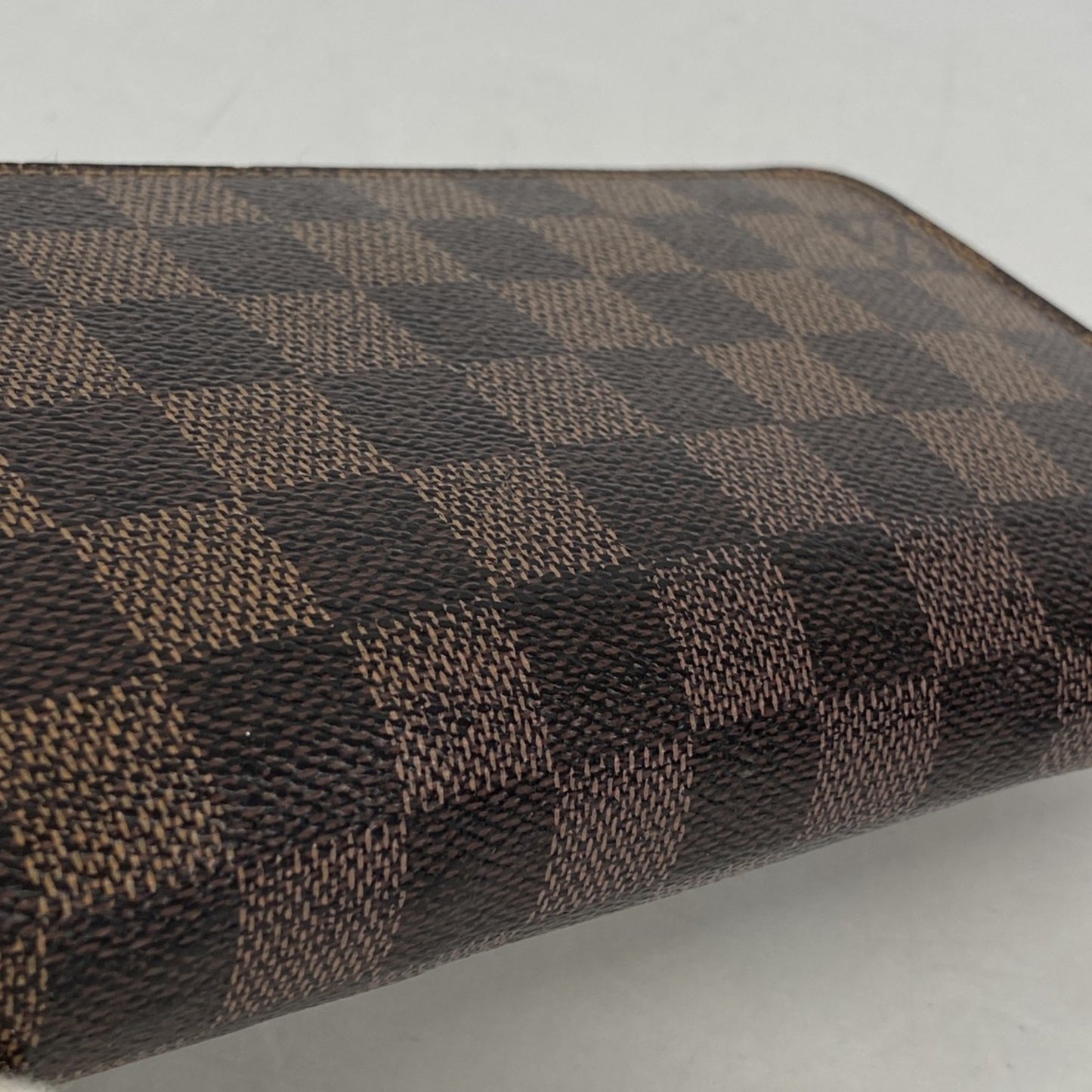 Louis Vuitton Damier Zippy Wallet N60015 Ebene Long